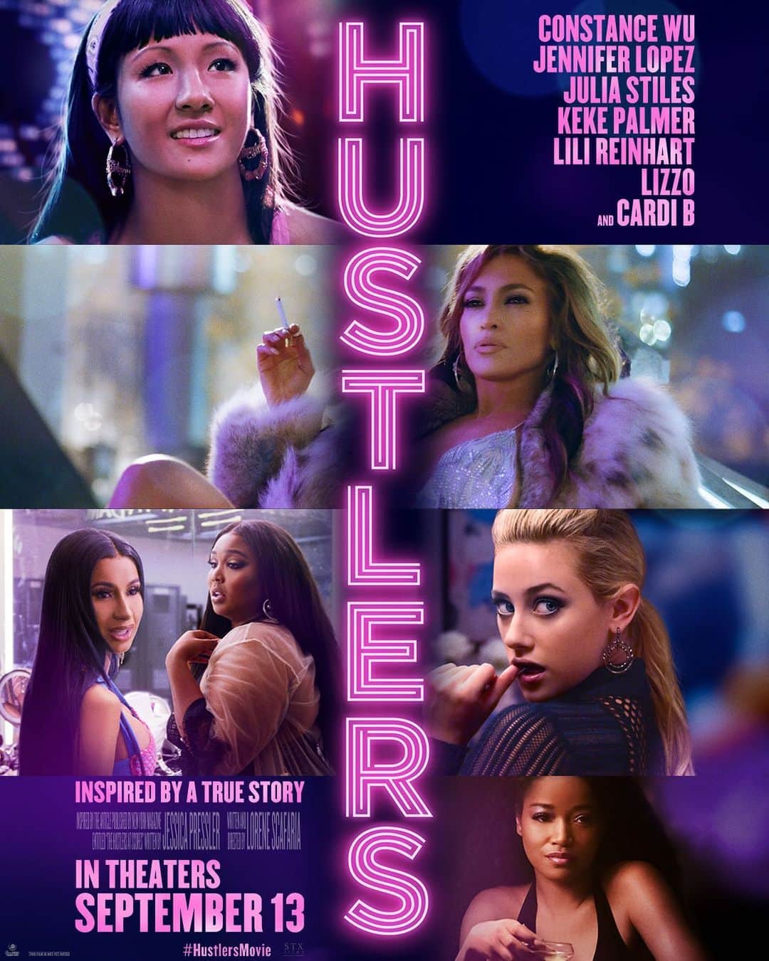 ジェニファー・ロペスさんのインスタグラム写真 - (ジェニファー・ロペスInstagram)「We were born to be Hustlers. 😉 Here is the official @HustlersMovie poster - in theaters September 13! 💸✨❤️#HustlersMovie」8月13日 2時43分 - jlo