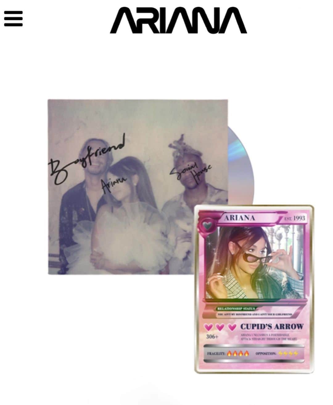 Alfredo Floresさんのインスタグラム写真 - (Alfredo FloresInstagram)「My photography becoming a Pokémon card. Bless you @arianagrande. Dreams do come true. Gotta go 🏃🏽‍♂️📸 #boyfriend OHH and congrats on the debut! Proud of y’all + @socialhouse !」8月13日 2時47分 - alfredoflores