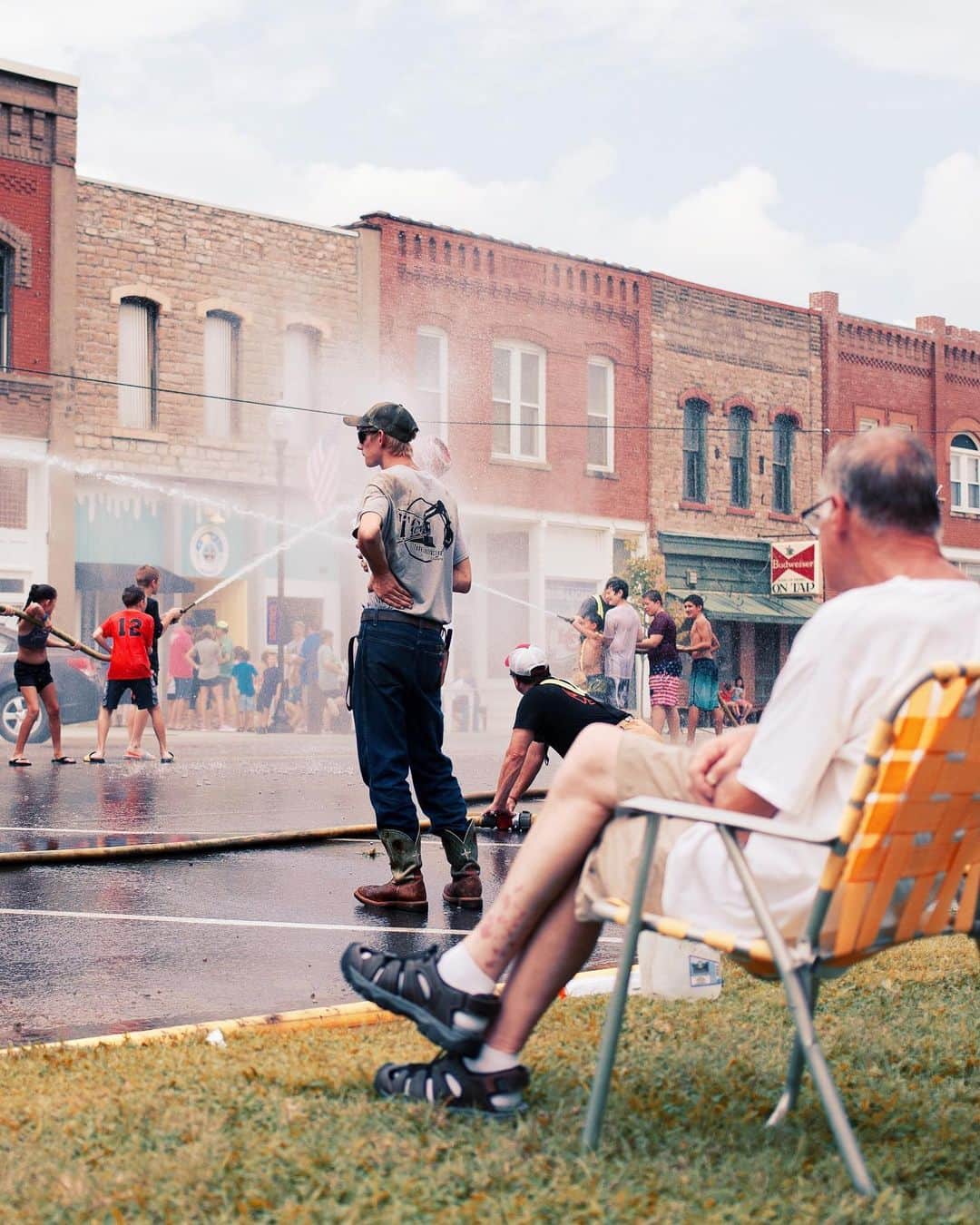 のインスタグラム：「Water Wars, Humboldt KS, August 2019」