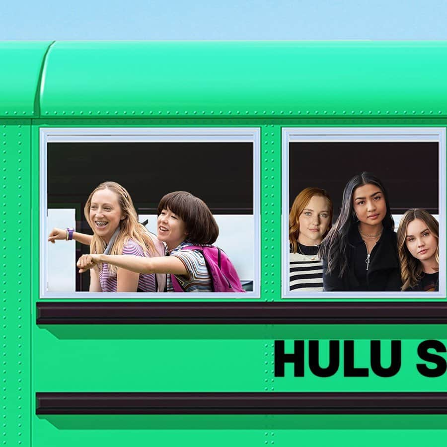 Hulu Home of Emmy-winningさんのインスタグラム写真 - (Hulu Home of Emmy-winningInstagram)「This school bus rolls up to your stop. Who are you sitting with?」8月13日 3時49分 - hulu