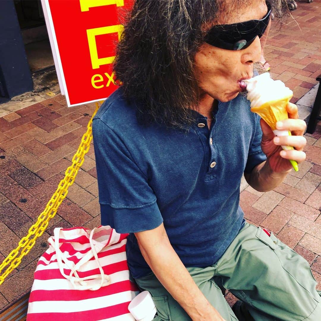 仲雅美さんのインスタグラム写真 - (仲雅美Instagram)「ソフトおじさんの夏。」8月13日 9時16分 - masami_naka32