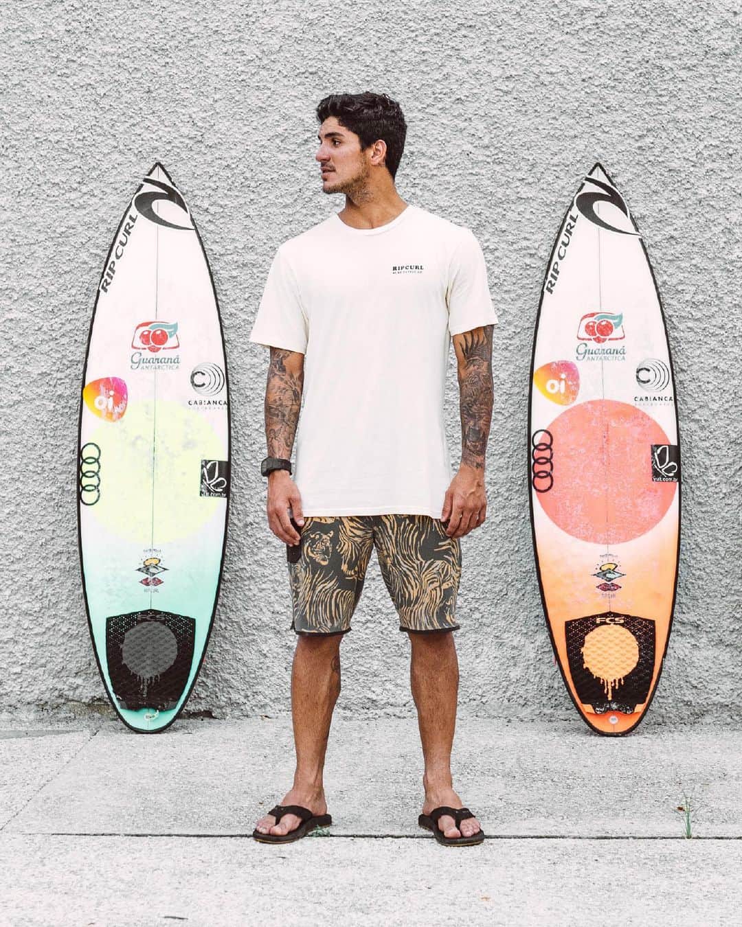 Rip Curl Australiaさんのインスタグラム写真 - (Rip Curl AustraliaInstagram)「Join @gabrielmedina’s custom Military Surf Division. Light weight tees, khaki greens and the El Tigre print... this is the Military Collection. #MadeForMedina」8月13日 9時36分 - ripcurl_aus