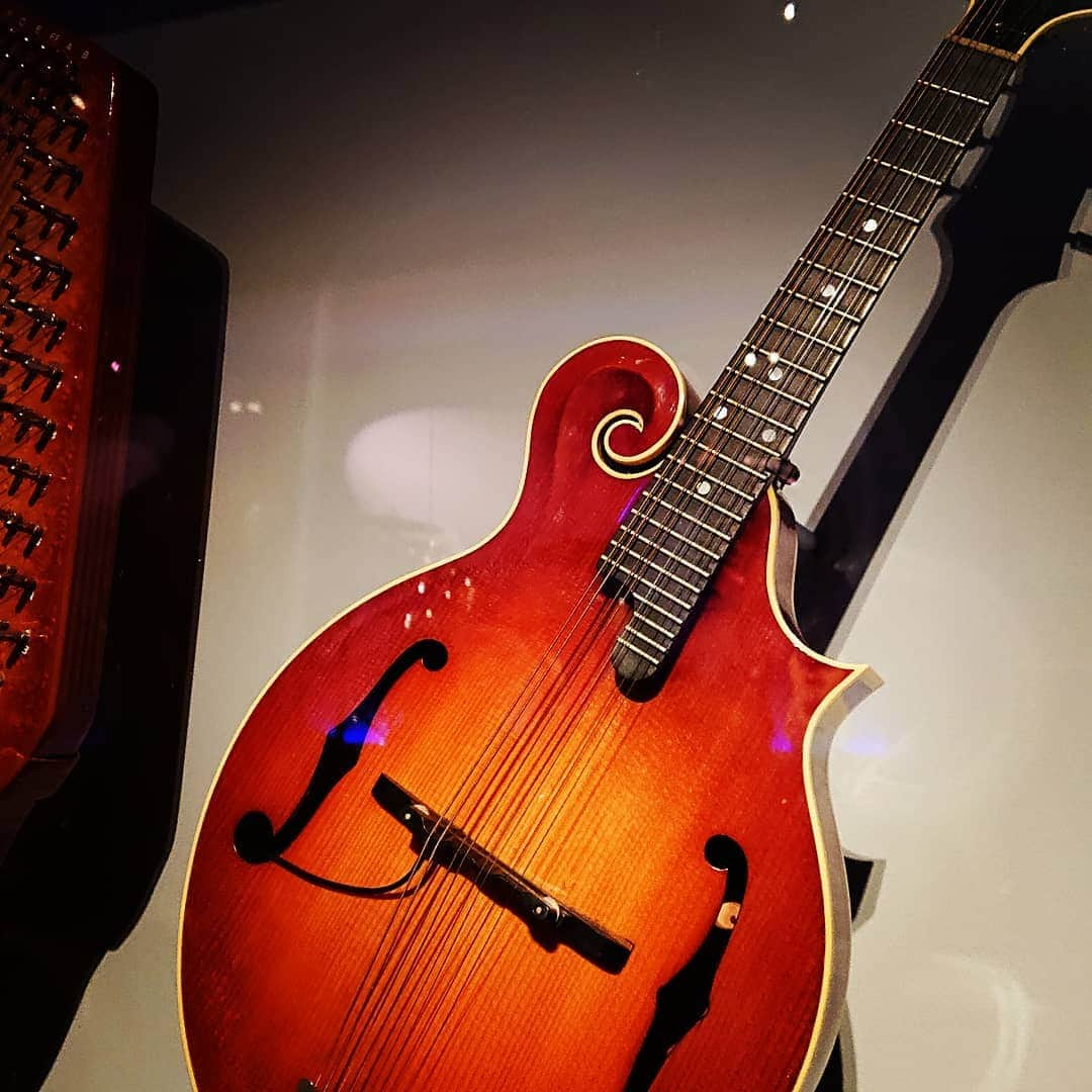 アナンダ・ジェイコブズさんのインスタグラム写真 - (アナンダ・ジェイコブズInstagram)「Mandolin! I always loved it. Rock gallery in NYC! #instruments #mandolin #rocknroll」8月13日 10時23分 - ananda_jacobs_