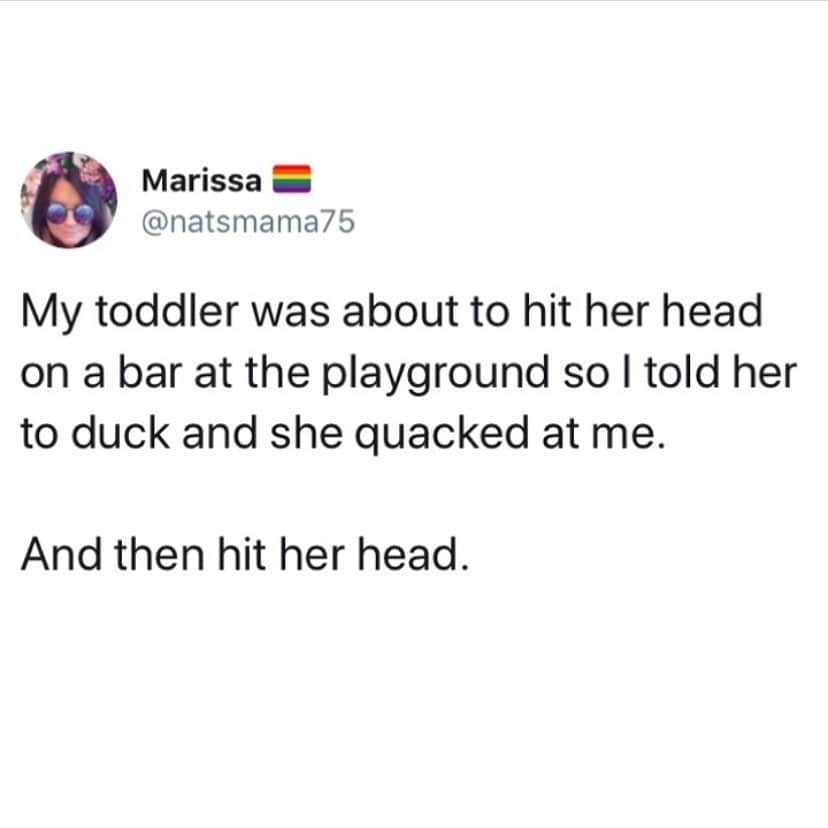 Average Parent Problemsさんのインスタグラム写真 - (Average Parent ProblemsInstagram)「OMG. This same exact exchange happened between me and my toddler too. Anyone else? // Found on @thedad, Twitter: natsmama75」8月13日 11時12分 - averageparentproblems