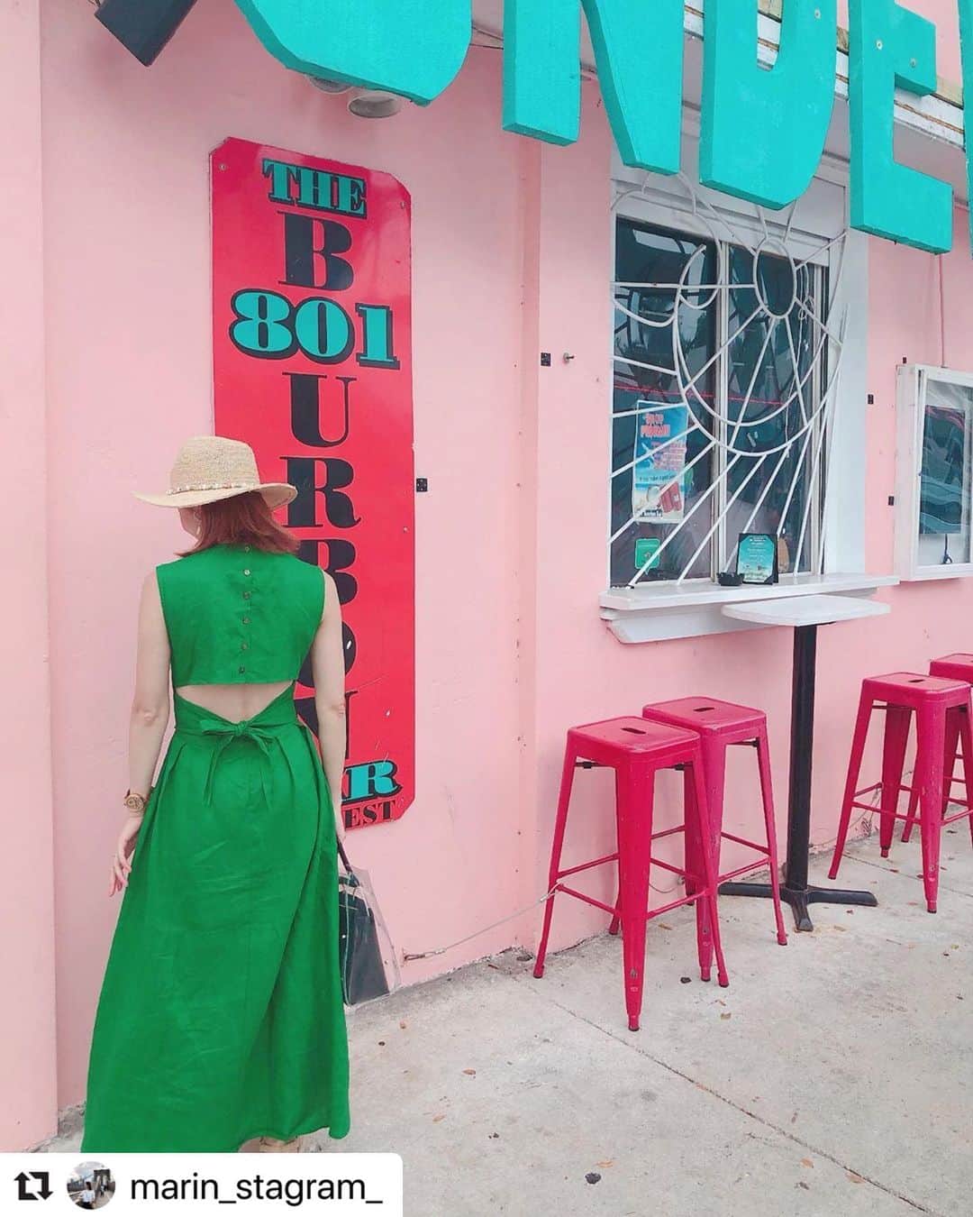 BIRTHDAY BASHさんのインスタグラム写真 - (BIRTHDAY BASHInstagram)「#Repost @marin_stagram_ with @make_repost ・・・ Miami Trip〜Key West〜🌴 . . キーウエストで着ていたワンピは安定の @birthdaybashshop ♡♡ . . 背中ちら見せっ🙈❤︎❤︎ . . 🏷#marin_usa  #birthdaybash #birthdaybashshop #バースデーバッシュ #staud #staudbag #zara #zaraコーデ #ザラ #ザラジョ #ザラコーデ #ザラジョコーデ #pvcバッグ #tsurubymarikooikawa #ツルバイマリコオイカワ #大人女子 #おしゃれ女子 #baila_magazine #バイラーズ #スーパーバイラーズ  #大人女子コーデ #大人可愛いコーデ #プチプラコーデ #大人の可愛げ #旅コーデ #リゾートコーデ #リゾートワンピ #旅行コーデ #マイアミ」8月13日 11時52分 - birthdaybashshop