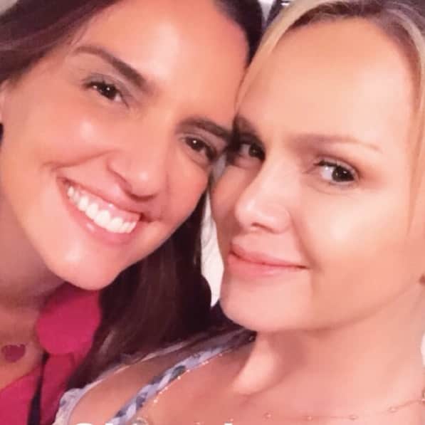 Eliana Michaelichin Bezerraのインスタグラム：「@lucard, Manu ( @agenciabrazilnews)ficou muito feliz com este encontro e o nosso grupo tbm ❤️. Que astral!!」