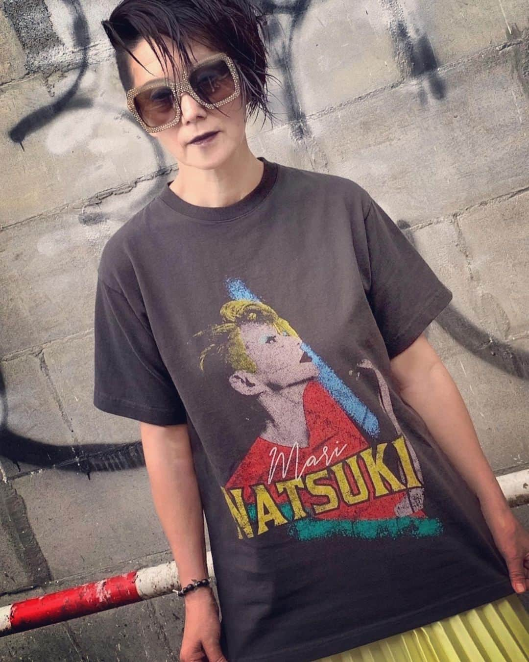 夏木マリさんのインスタグラム写真 - (夏木マリInstagram)「ROCK-T、今日から発売！  ラフォーレ原宿にオープン中の ミュージシャンとのコラボアイテムPOP UP SHOPでーす！  お出かけついでに寄ってみて〜  #ラフォーレ原宿 #8月13日から#8月22日まで #waypmusic #birdofparadise #ロックTシャツ #Tshirt #collaboration #夏木マリ #CHAI #Tempalay #MIZUKI #Corona #私を生きて #NATSUKIROCK @mari_natsuki」8月13日 13時12分 - mari_natsuki