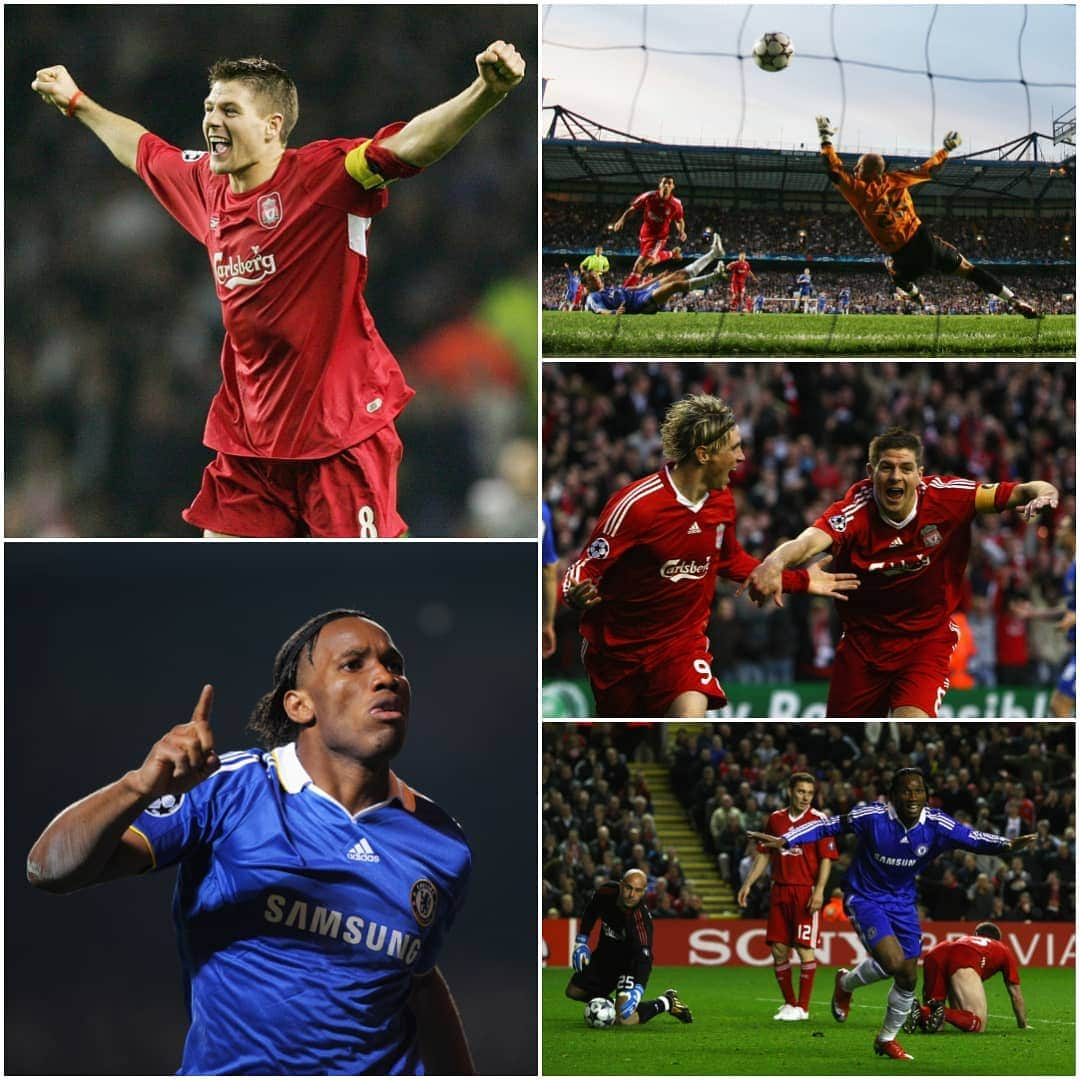 UEFAチャンピオンズリーグさんのインスタグラム写真 - (UEFAチャンピオンズリーグInstagram)「Liverpool 🆚 Chelsea down the years 🤩 favourite memory? ⁣ ⁣ #SuperCup #LFC #Chelsea」8月13日 22時50分 - championsleague