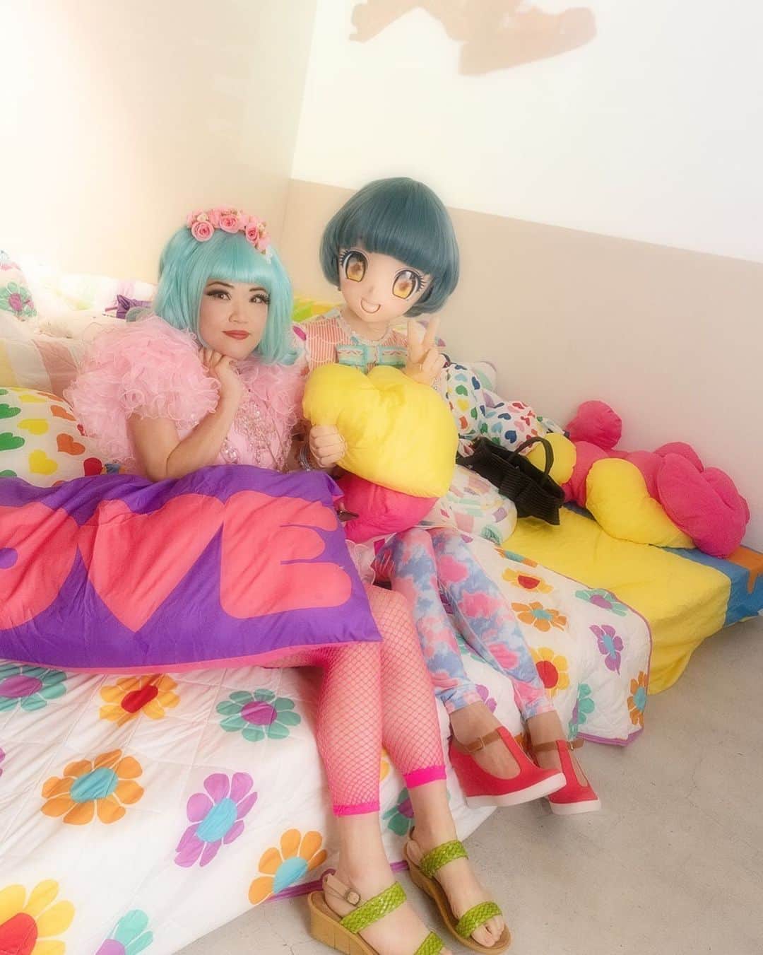ジュン中山さんのインスタグラム写真 - (ジュン中山Instagram)「With @hyo105okame  Photo by @3youakumaiko  #teamキャラ濃い目 #animemask #doll #dollinstagram #dollbeauty #dollfiedream #dollstagram #dollphotogallery  At  #OKモギ水井原秀希子円 💗2019. 8/9(fri)〜14(Wed)💝 💫12:00-18:00⭐︎ 💞Art gallery CONNECT💓 1F,Shibuya Bridge,1-29-3,Higashi Shibuya-ku,Tokyo,150-0011,Japan」8月13日 16時21分 - junnakayama