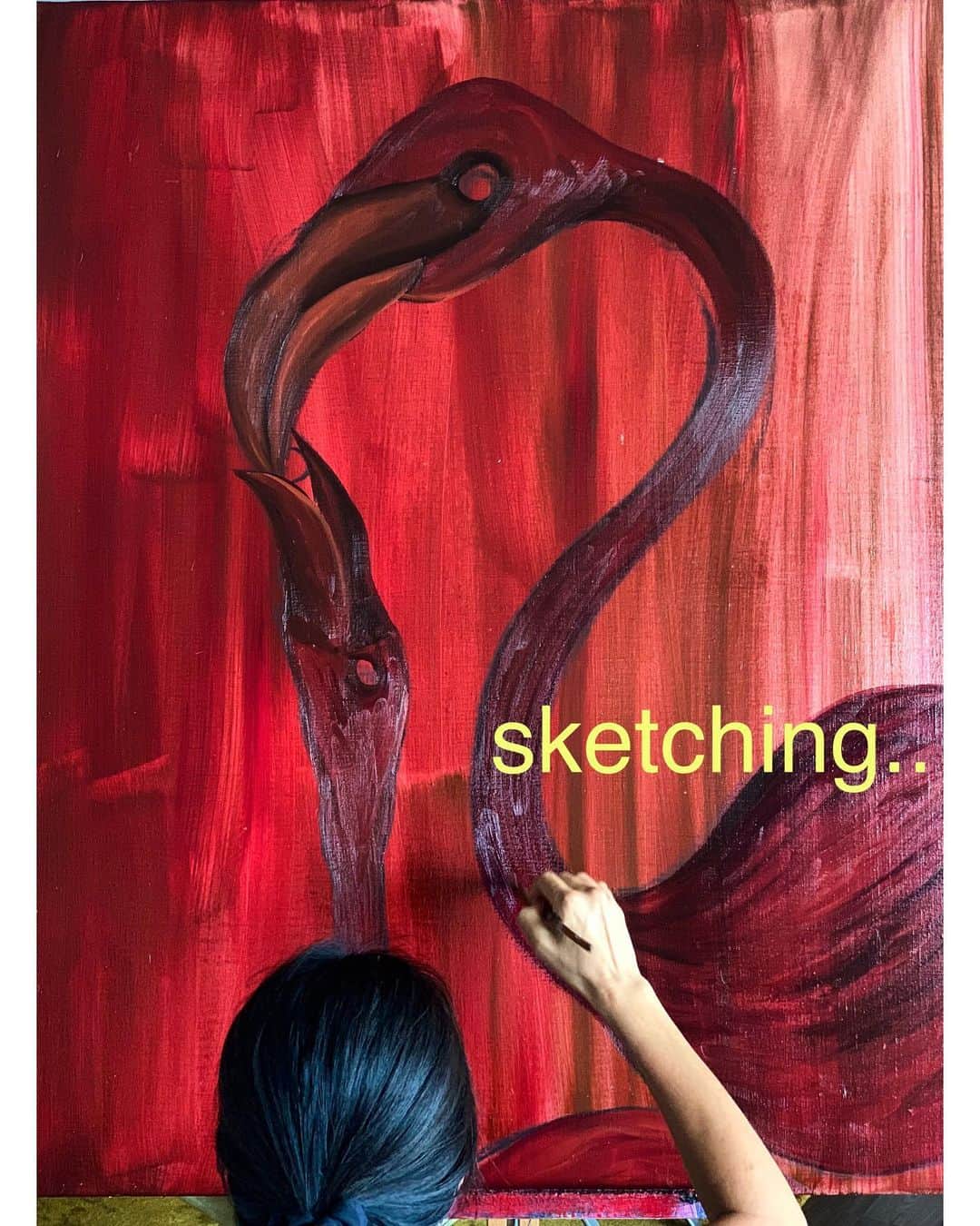 リー・ウネ・ヨンさんのインスタグラム写真 - (リー・ウネ・ヨンInstagram)「#sketching 🎨 “시작!👩🏽‍🎨”」8月13日 17時43分 - leehaeyoung1730