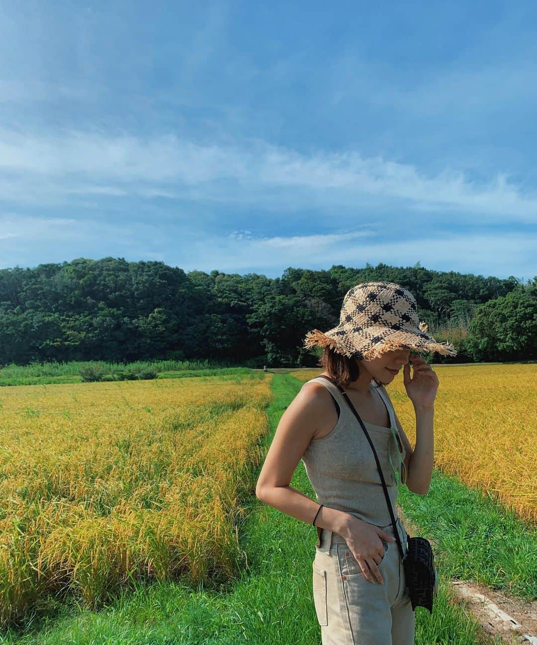 塚本バンブー柚子さんのインスタグラム写真 - (塚本バンブー柚子Instagram)「夏休み🌻👒」8月13日 17時46分 - bambouyuzu