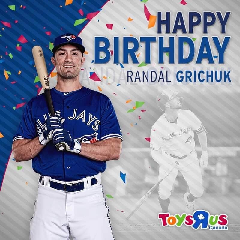 トロント・ブルージェイズさんのインスタグラム写真 - (トロント・ブルージェイズInstagram)「Big day on the field yesterday, another special day today! Drop a 🎈 to wish @rgrich15 a happy birthday! 🎂🎁🥳」8月14日 0時34分 - bluejays