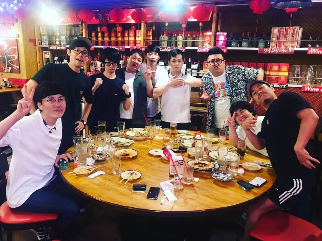 鎌田キテレツのインスタグラム：「#幸せショット #タケヤさん #すぐ寝る」