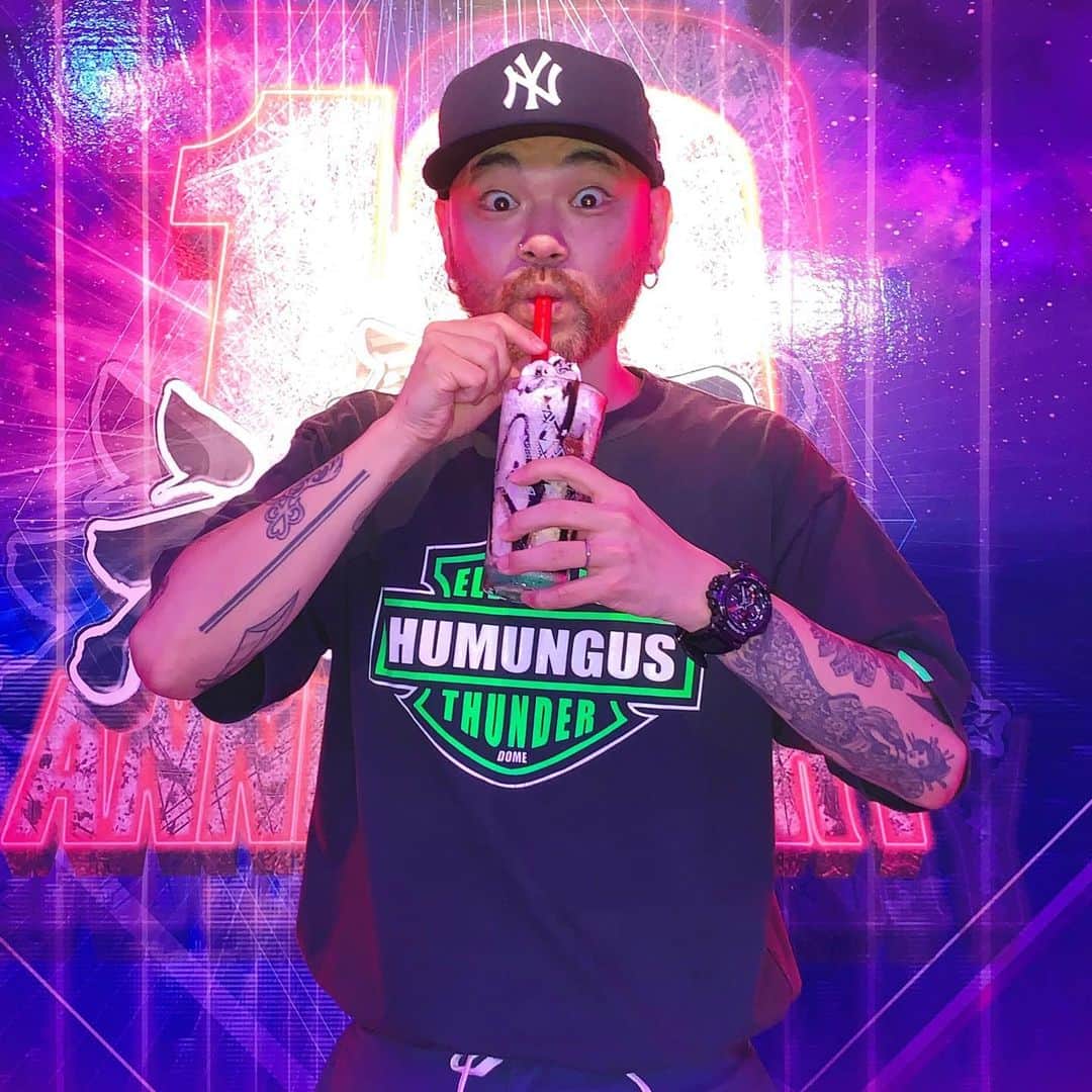 DJ DARUMAのインスタグラム：「カンパイちゃん⤴︎」