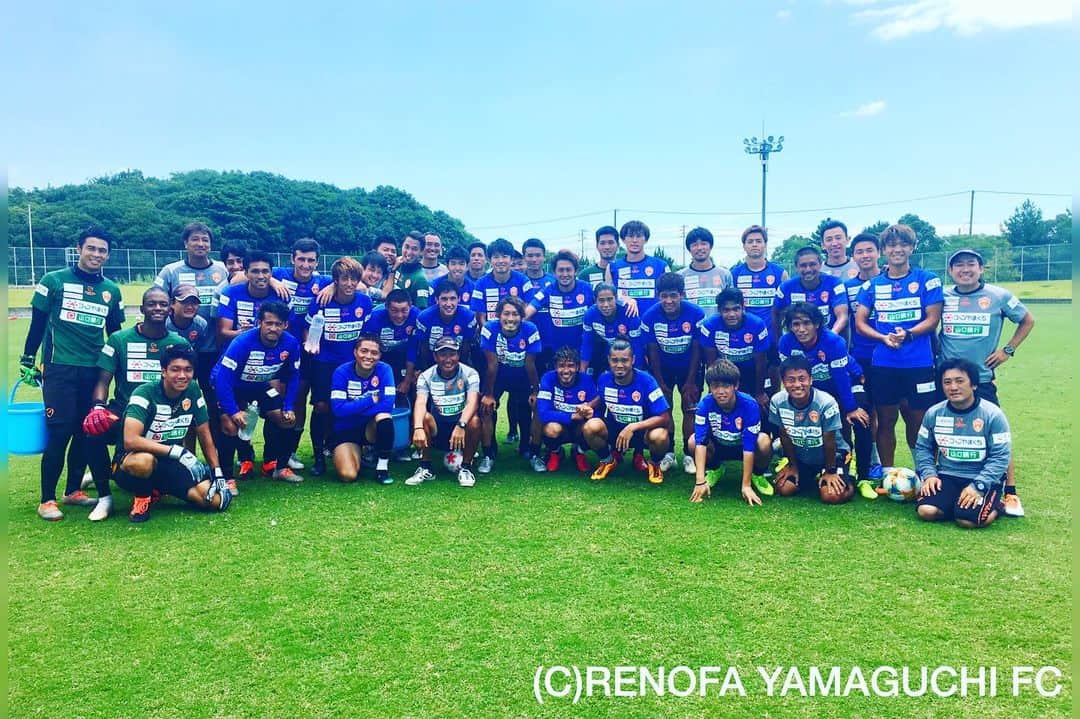 レノファ山口FCのインスタグラム