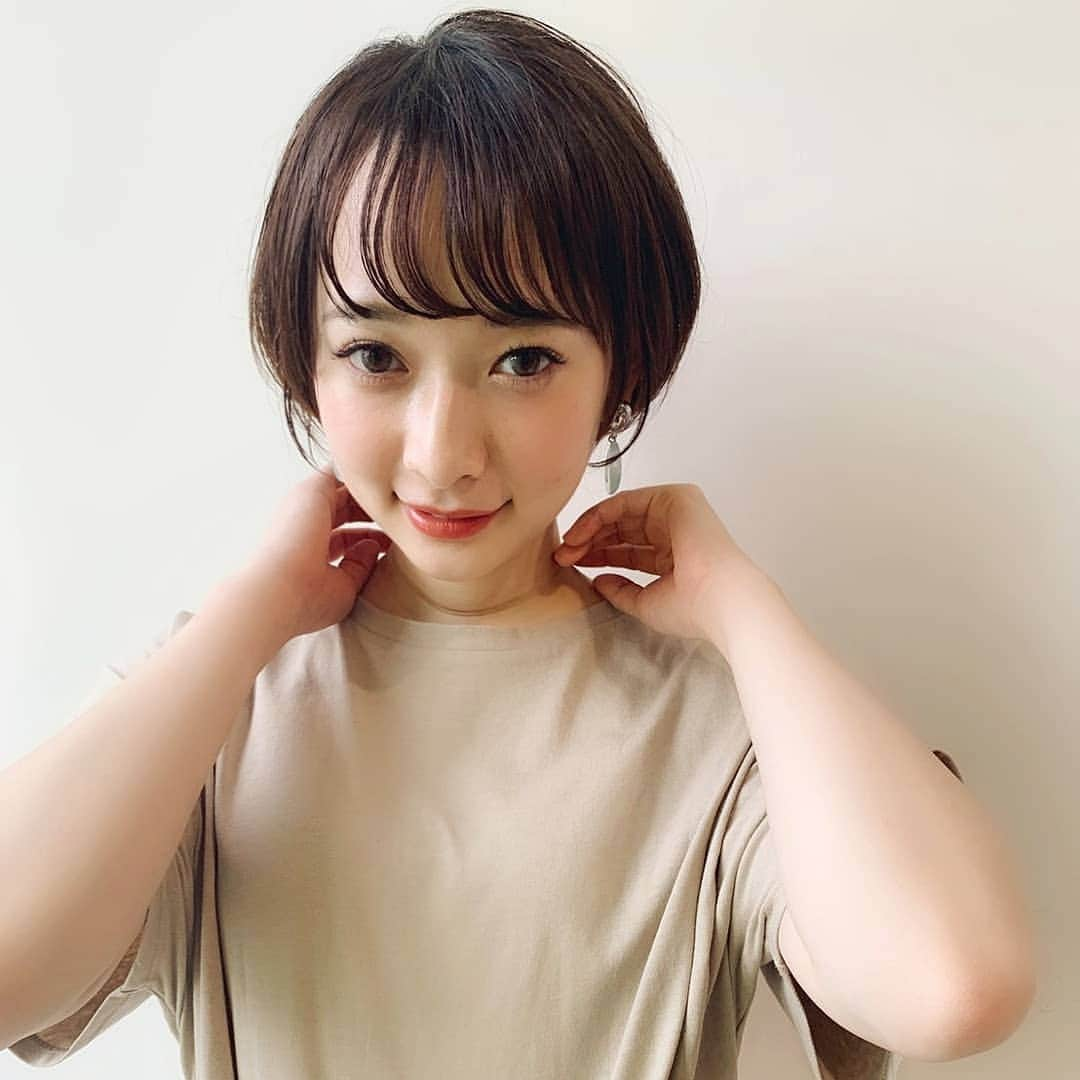 齊藤美沙貴さんのインスタグラム写真 - (齊藤美沙貴Instagram)「前髪作りました 🙆 襟足もスッキリ～！！ ㅤㅤㅤㅤㅤㅤㅤㅤㅤㅤ ㅤㅤㅤㅤㅤㅤㅤㅤㅤㅤ #ショートヘアー」8月13日 20時06分 - misya_kids