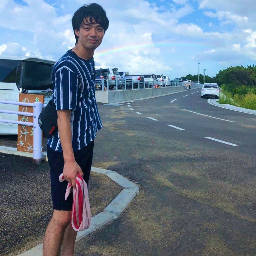 のインスタグラム：「声帯から虹飛ばさしてもらってます。 🌈虹色ボイス 🌈山さん」