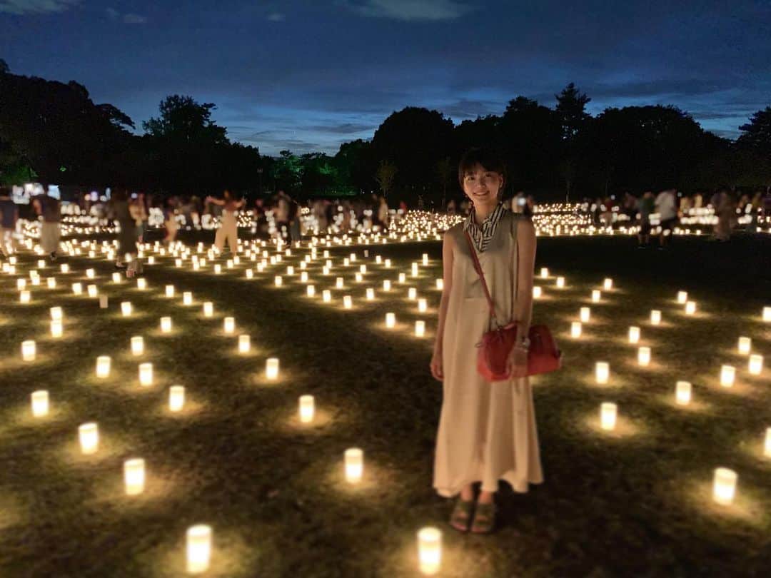 中川可菜さんのインスタグラム写真 - (中川可菜Instagram)「#なら燈花会 🕯🕯🕯 久しぶりに燈花会に行くかも〜と思ったら、6年ぶりでした…！そんなに経っていたとは…。 6年経っても変わらず、綺麗でした🕯 #燈花会」8月13日 20時53分 - nakagawa_kana