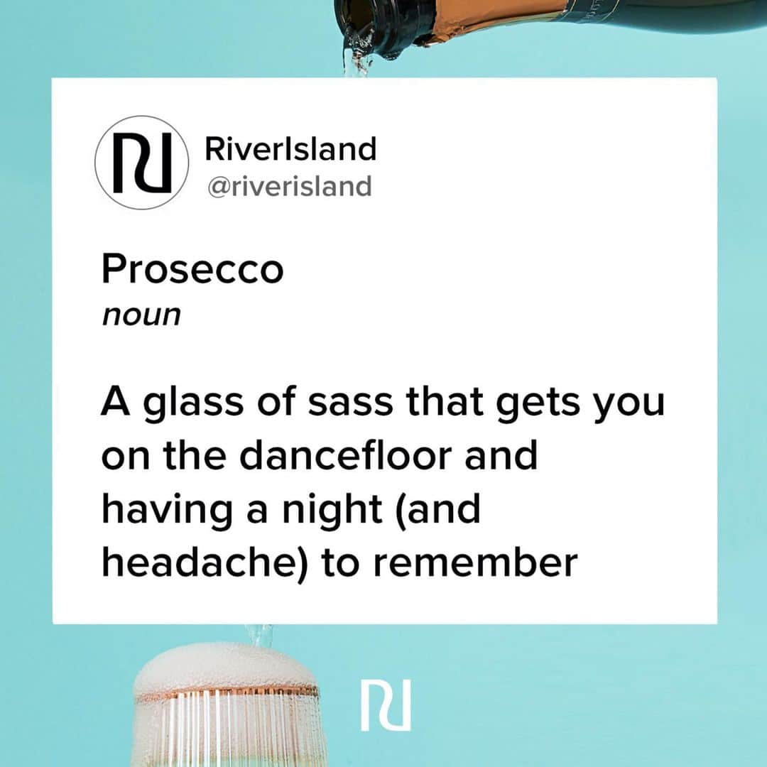 River Islandさんのインスタグラム写真 - (River IslandInstagram)「COMPETITION TIME! 🥂 Want to #WIN this #NationalProseccoDay? 🥂 . We’re giving away not one but FOUR fizz-filled RI Style Studio sessions for you and three friends with £100 each to spend AND a £200 brunch tab to enjoy once you’ve been all glammed up! Interested? All you need to do is tag three prosecco-loving pals to enter 💁‍♀️ . T&Cs apply」8月13日 21時02分 - riverisland