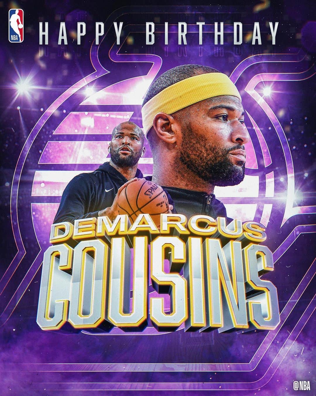 NBAさんのインスタグラム写真 - (NBAInstagram)「Join us in wishing @boogiecousins of the @Lakers a HAPPY 29th BIRTHDAY! #NBABDAY」8月13日 21時17分 - nba
