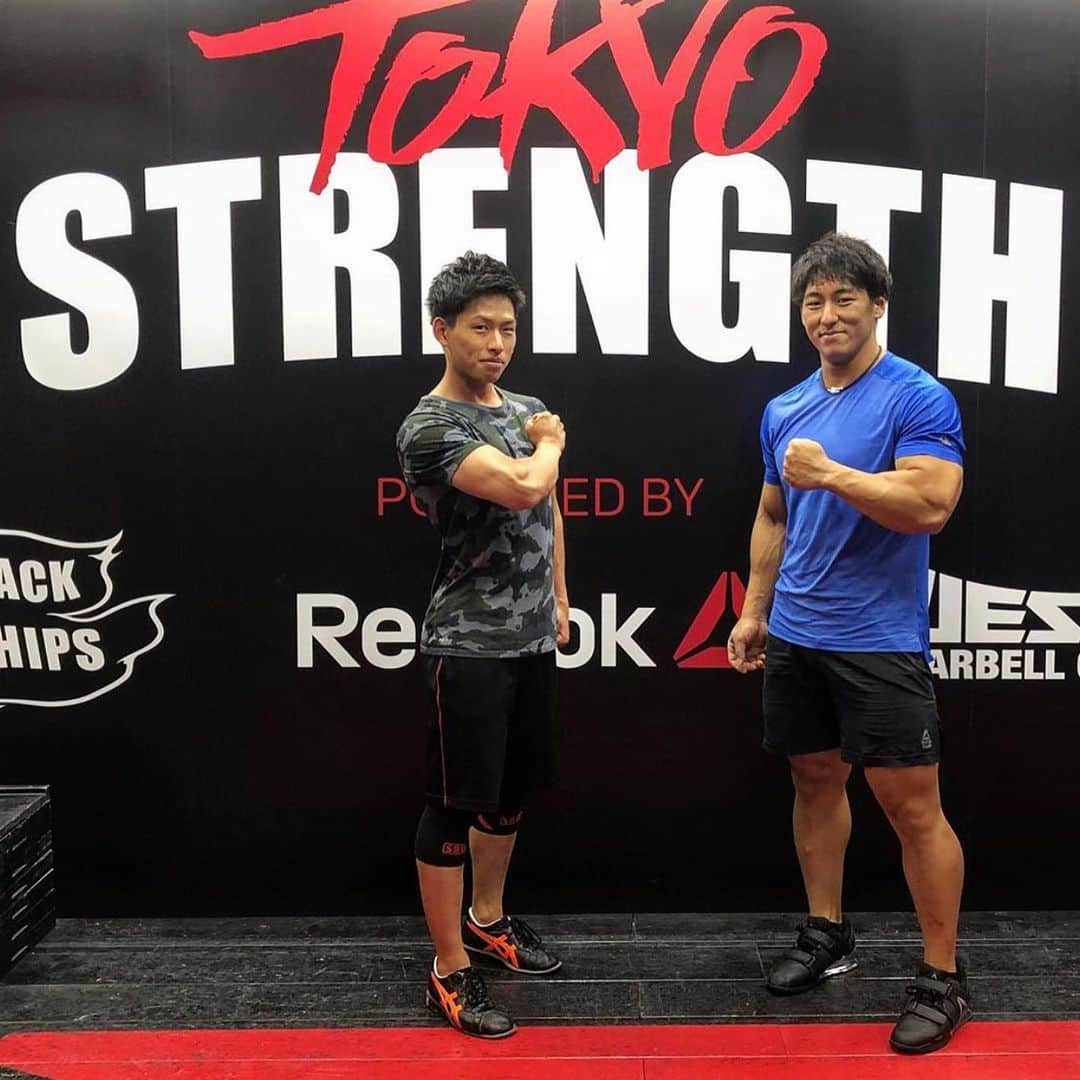 山本俊樹のインスタグラム：「- @crossfit_blackships  お盆は大学のトレーニングセンターも閉館ということで、BlackShips代々木で @nssuwlclub1 佐野コーチとトレーニングを行いました。明日もがっつりトレーニングしたいと思います！  動画 snatch 110KG @uz_snow  #ウエイトリフティングやろうぜ」