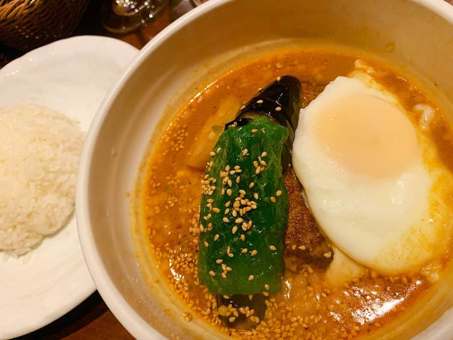 三浦亜莉沙さんのインスタグラム写真 - (三浦亜莉沙Instagram)「.﻿ 天気の子観てきたよ〜🍿✨﻿ よかった🥺☀️﻿ .﻿ .﻿ 映画のあとはスープカレー🤤﻿ 最近のスープカレー率がすごい🤣﻿ .﻿ .﻿ #映画 #天気の子 ﻿ #渋谷 #スープカレー #シャンティ﻿」8月13日 21時51分 - arisa_0720