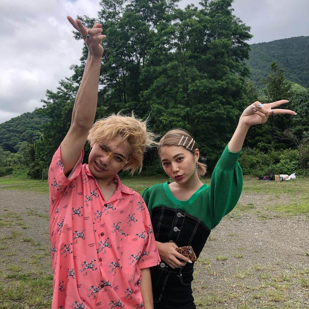 浪花ほのかのインスタグラム：「、 、  うちのぱぱ」