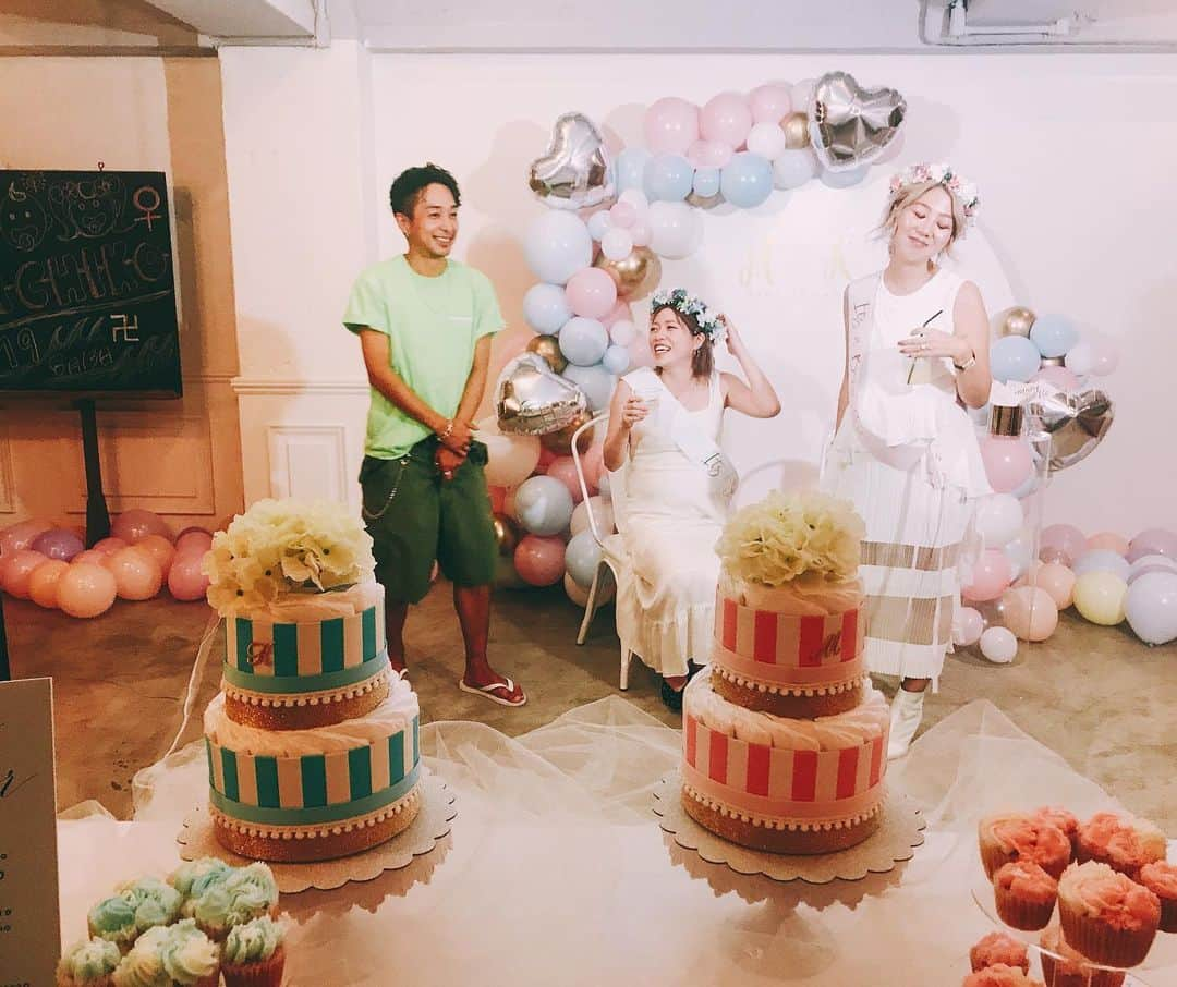 奈良裕也さんのインスタグラム写真 - (奈良裕也Instagram)「@kaorishima3 & @michikoooo 💕  Baby  Shower 🚿 可愛いい 2人の赤ちゃん👶👶 楽しみにしてる❤️ 卍」8月13日 22時14分 - yuyanara