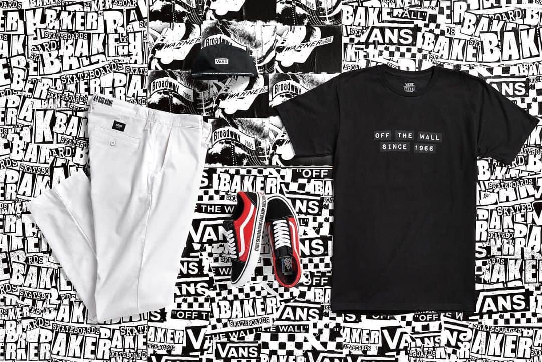 Vans Skateさんのインスタグラム写真 - (Vans SkateInstagram)「Baker! Baker! Baker! Our new @Vans x @BakerSkateboards collection is in shops now, so skate on down to your local retailer and get you some! Check the whole assortment and find a shop near you at vans.com/skate (link in story).」8月13日 22時27分 - vansskate