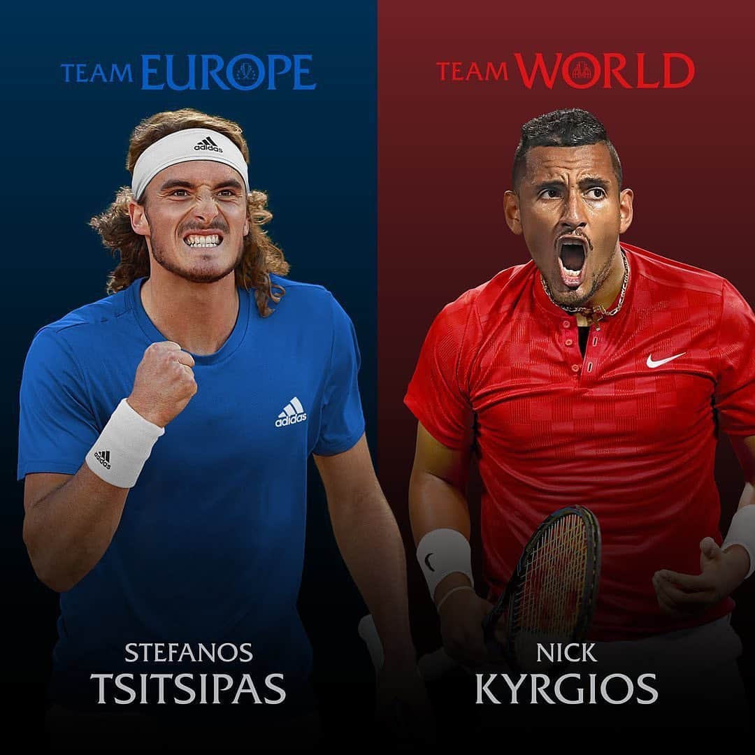 ATP World Tourさんのインスタグラム写真 - (ATP World TourInstagram)「🚨 JUST IN 🚨  2️⃣ BIG additions to the 2019 @lavercup 👀  #TeamEurope: @stefanostsitsipas98  #TeamWorld: @k1ngkyrg1os」8月13日 22時37分 - atptour