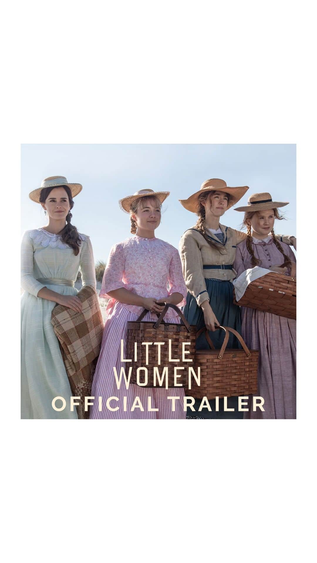 エマ・ワトソンのインスタグラム：「🎭 #LittleWomenMovie」