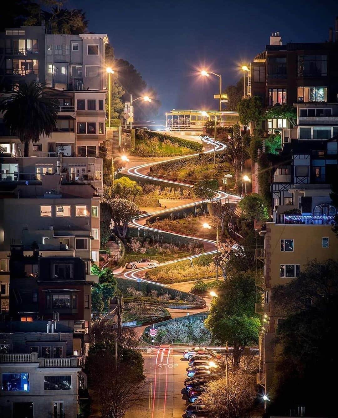 Earth Picsさんのインスタグラム写真 - (Earth PicsInstagram)「Lombard street in San Francisco by @831gaberodriguez」8月14日 1時14分 - earthpix