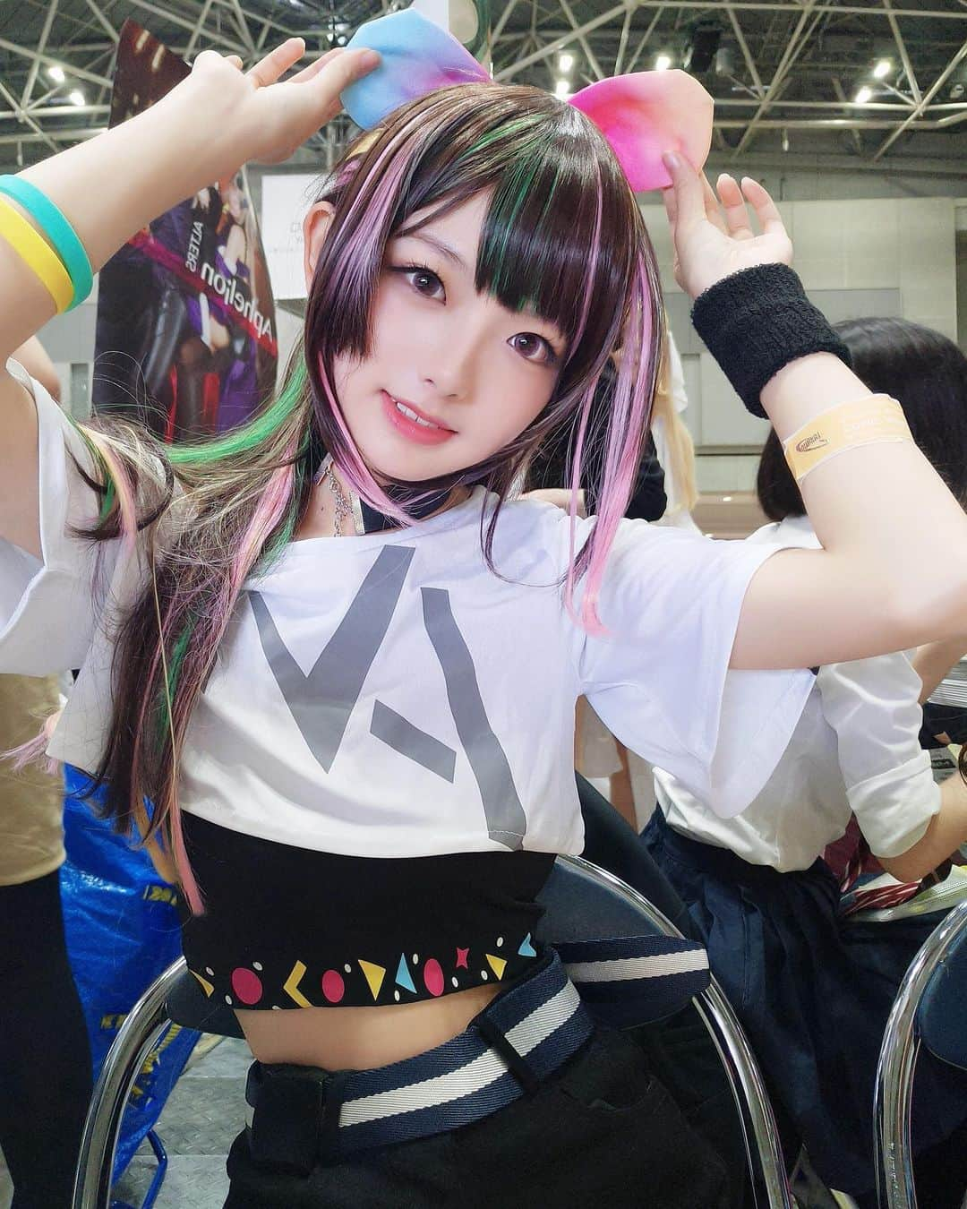 樱群さんのインスタグラム写真 - (樱群Instagram)「Hi domo, virtual Youtuber Kizuna Ai desu~ #kizunaai #kizunaaicosplay」8月14日 1時33分 - sakura.gun