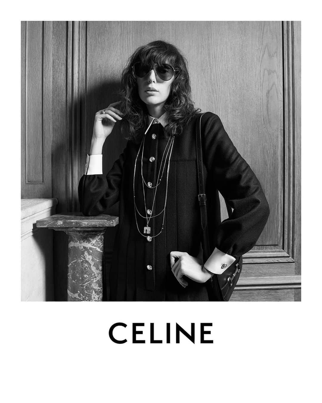 Celineさんのインスタグラム写真 - (CelineInstagram)「THE 16 COLLECTION CELINE WOMEN WINTER 19 KARO PHOTOGRAPHED IN MARCH 2019 ⠀⠀⠀⠀⠀⠀⠀ AVAILABLE IN STORE AND CELINE.COM AUGUST 19TH ⠀⠀⠀⠀⠀⠀ #CELINEBYHEDISLIMANE」8月14日 2時01分 - celine