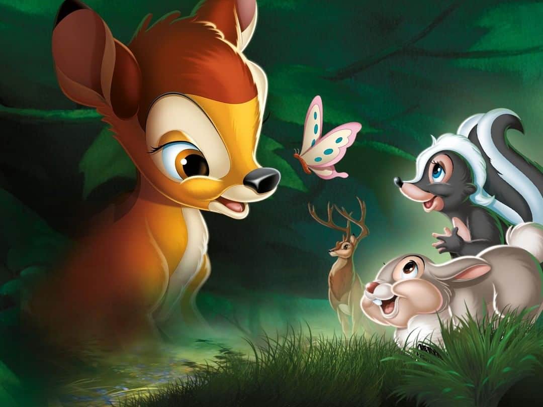 Disneyさんのインスタグラム写真 - (DisneyInstagram)「Let’s hear it for the deer! Happy Anniversary to Bambi.」8月14日 2時30分 - disney