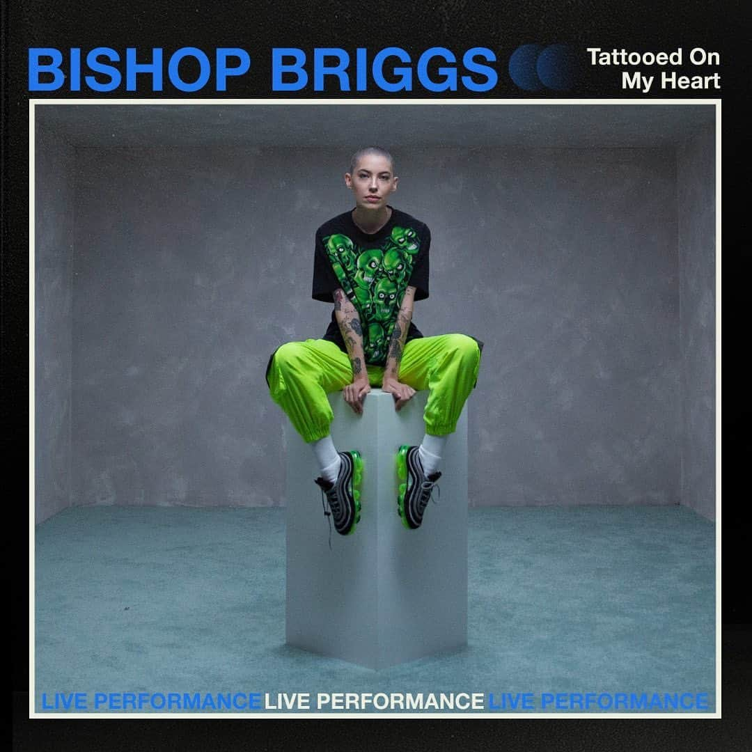 Vevoさんのインスタグラム写真 - (VevoInstagram)「With a perfect breakup song to match a powerful voice, @thatgirlbishop returns to our studio to crush her performance of "Tattooed On My Heart." Watch it now! ⠀⠀⠀⠀⠀⠀⠀⠀⠀ ▶️[Link in bio] #BishopBriggs #TattooedOnMyHeart」8月14日 4時39分 - vevo