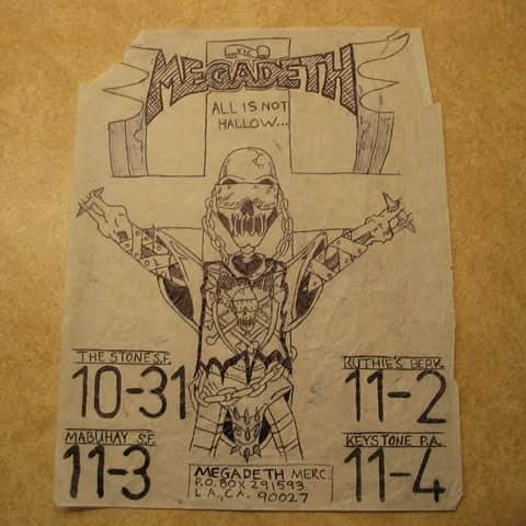 Megadethさんのインスタグラム写真 - (MegadethInstagram)「From the vault – 1984. When was your first Megadeth show?」8月14日 5時07分 - megadeth