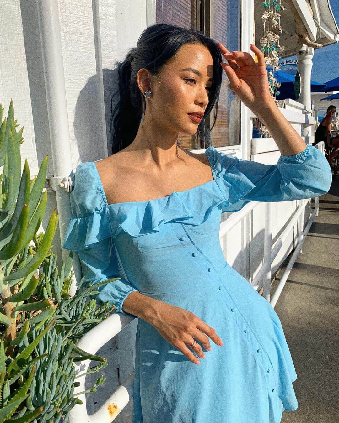 Yukiさんのインスタグラム写真 - (YukiInstagram)「Fact: I don’t like being in the sun! ☀️ #summerdress」8月14日 5時38分 - yukibomb