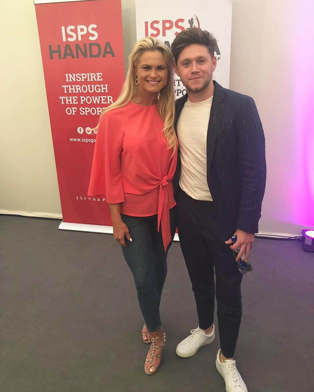 カーリー・ブースさんのインスタグラム写真 - (カーリー・ブースInstagram)「Excited to be here this week @isps_handa Event thank you @niallhoran and @modestgolfofficial for supporting the event and showing equality In the ladies golf. As you and we all agree that this is the start of Something amazing」8月14日 6時35分 - carlyabooth