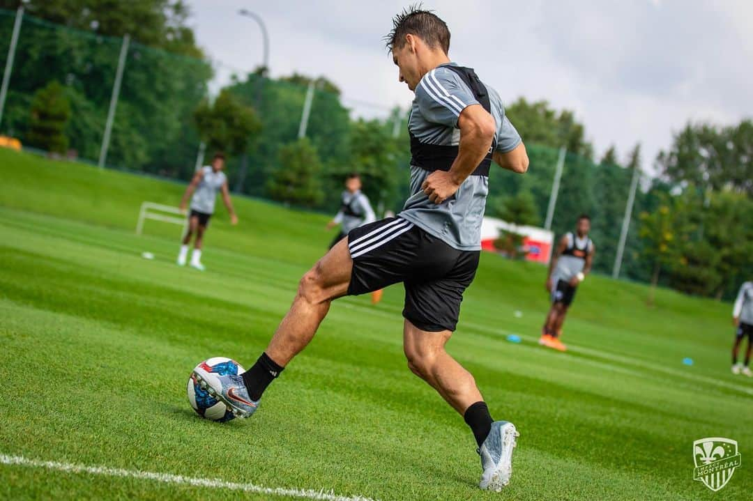 ボージャン・クルキッチさんのインスタグラム写真 - (ボージャン・クルキッチInstagram)「First days of training 👌🏻⚽ with my new teammates... We're ready for tomorrow's game!! #IMFC #AllezMTL」8月14日 6時36分 - bokrkic