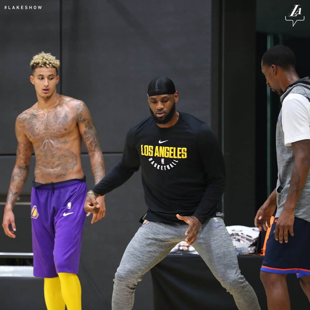 Los Angeles Lakersさんのインスタグラム写真 - (Los Angeles LakersInstagram)「The #LakeShow Tour coming to a city near you 😤」8月14日 7時11分 - lakers