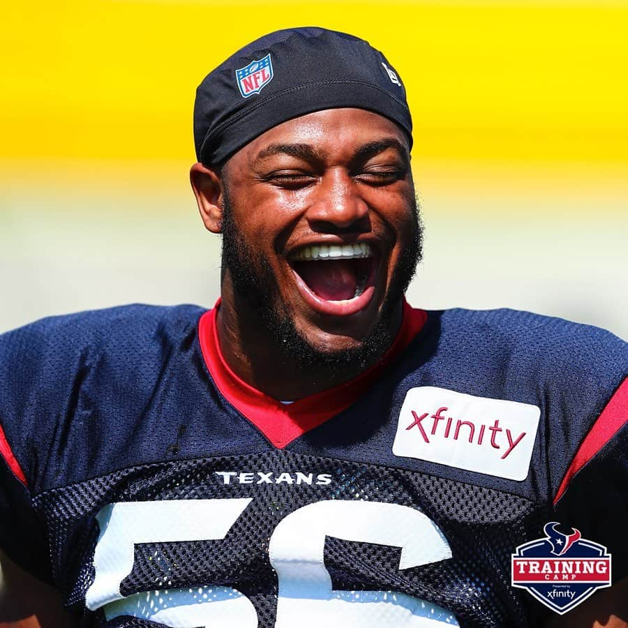 ヒューストン・テキサンズさんのインスタグラム写真 - (ヒューストン・テキサンズInstagram)「Off day mood! Joint practices with the Lions on deck. #TexansCamp」8月14日 7時22分 - houstontexans