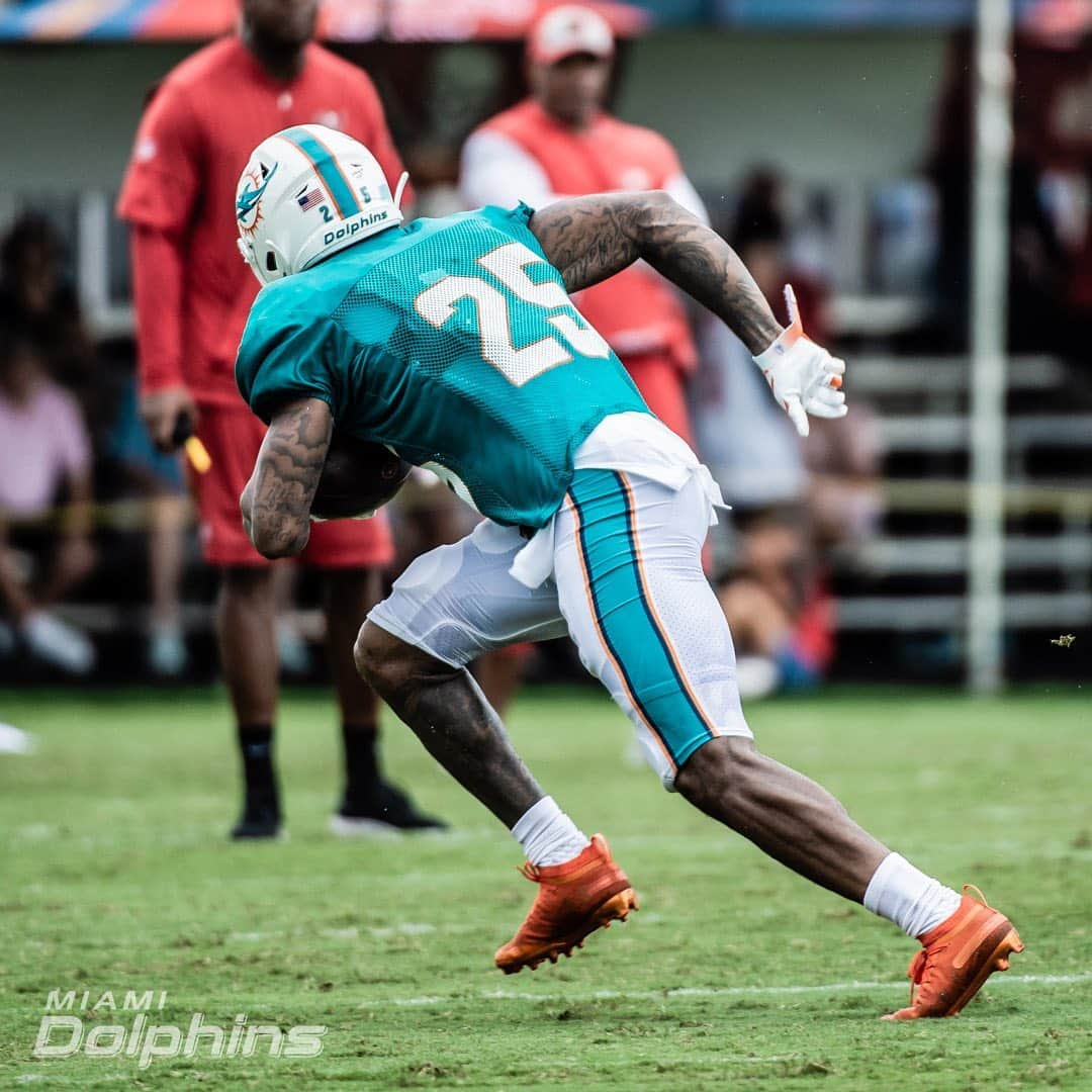 マイアミ・ドルフィンズさんのインスタグラム写真 - (マイアミ・ドルフィンズInstagram)「❌ with the INT! #FinsUp」8月14日 7時27分 - miamidolphins