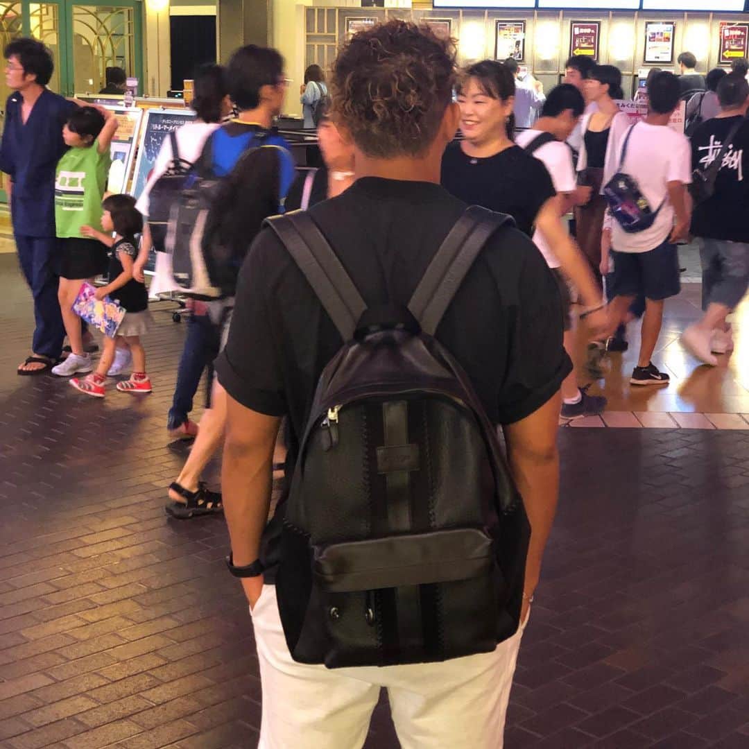 合谷和弘さんのインスタグラム写真 - (合谷和弘Instagram)「今日のおれ！  #NIKE T-shirt - Half pants + #coach bag  #kazuhirogoya #合谷和弘 #kevin」8月14日 17時35分 - kazuhiro_goya