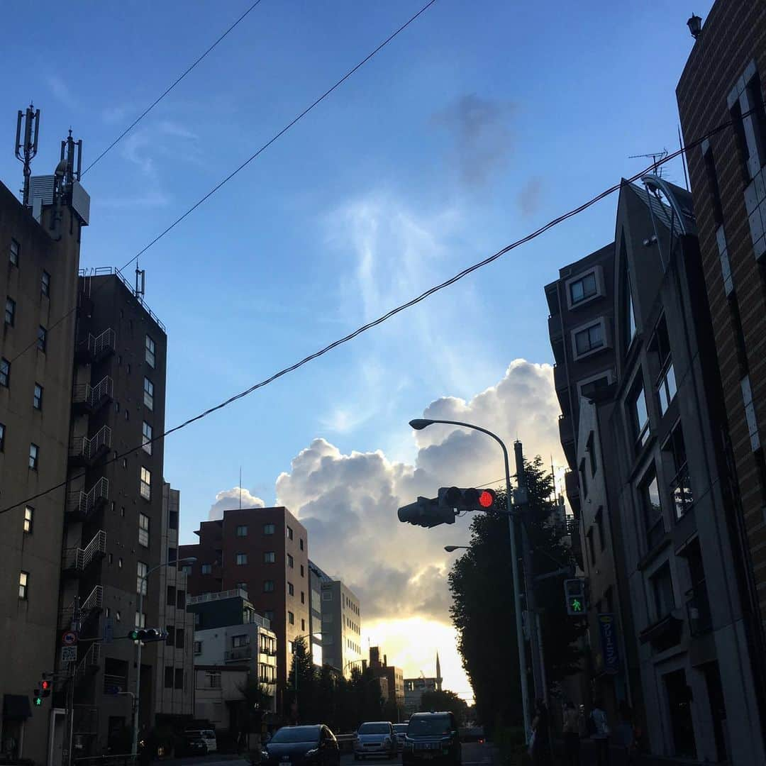 土岐麻子さんのインスタグラム写真 - (土岐麻子Instagram)「代々木上原 ⛅️」8月14日 18時01分 - tokiasako