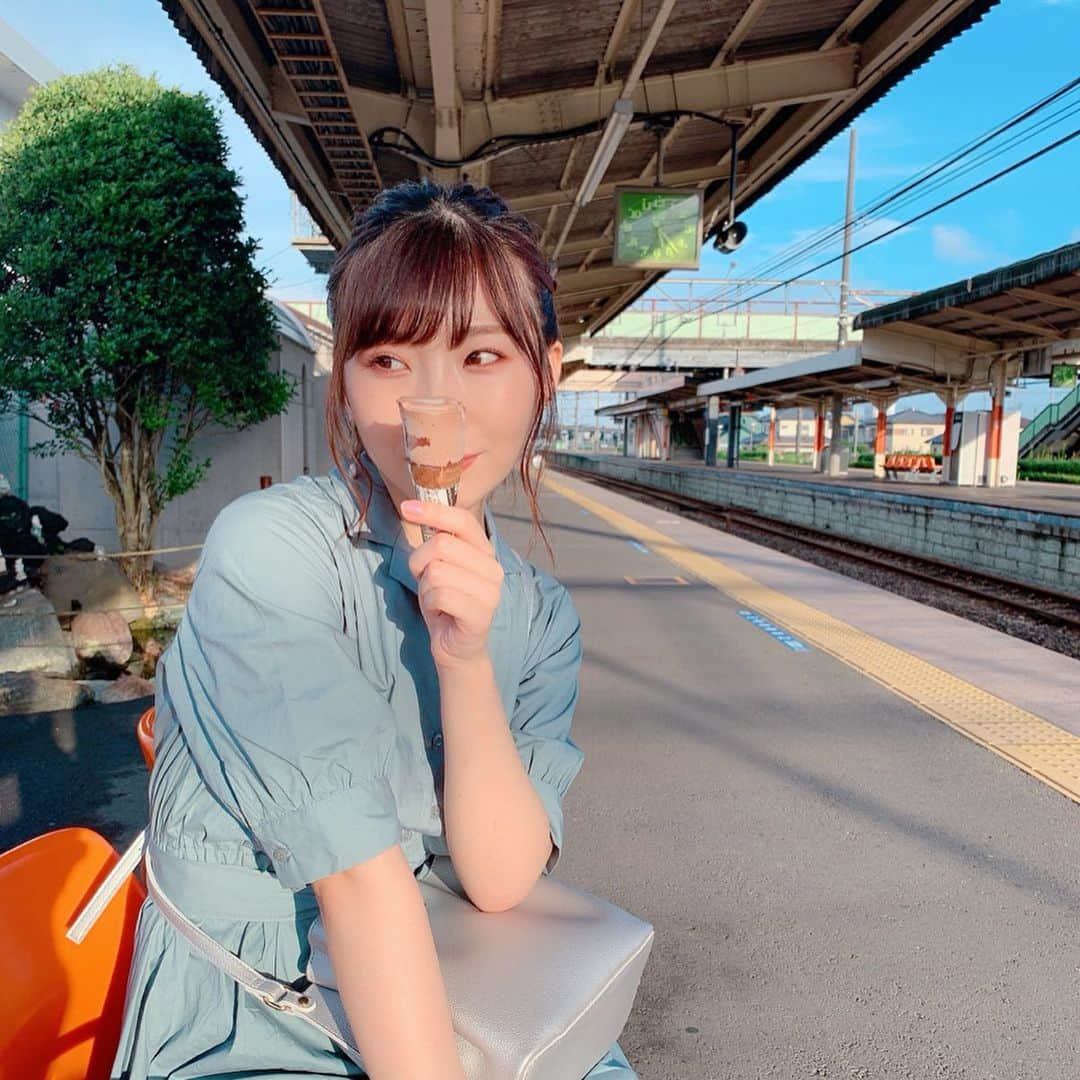 岩佐美咲さんのインスタグラム写真 - (岩佐美咲Instagram)「このワンピース、1599円。 ﻿ ﻿ #ワンピース #激安 #セブンティーンアイス #夏 #グレイル」8月14日 18時01分 - wasaminnn