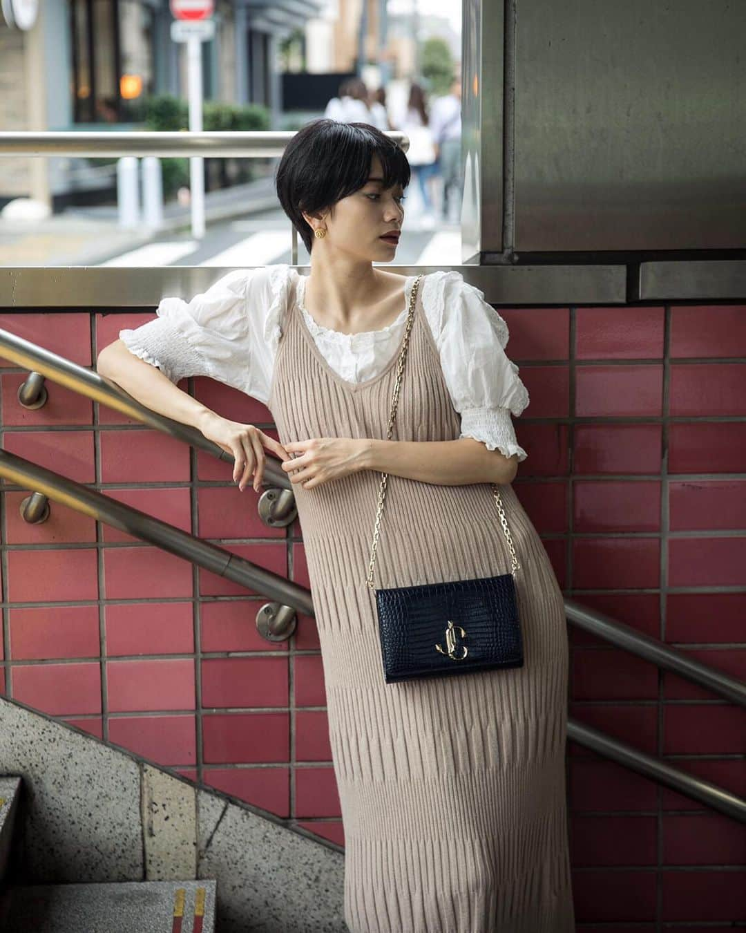 岩本ライラさんのインスタグラム写真 - (岩本ライラInstagram)「. 🎞 @fashionsnapcom 💼 @jimmychoo  #JCCollection#JimmyChoo」8月14日 18時12分 - lylaa05