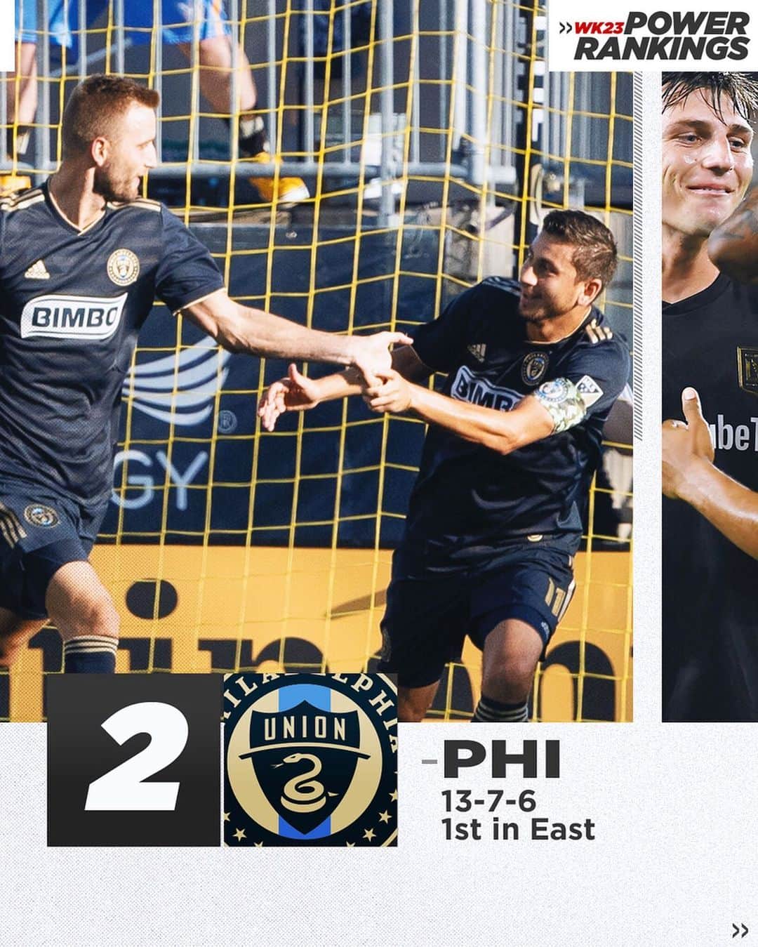 Major League Soccerさんのインスタグラム写真 - (Major League SoccerInstagram)「@lafc & @philaunion are holding strong in the top 2 of this week’s Power Rankings.」8月14日 10時29分 - mls