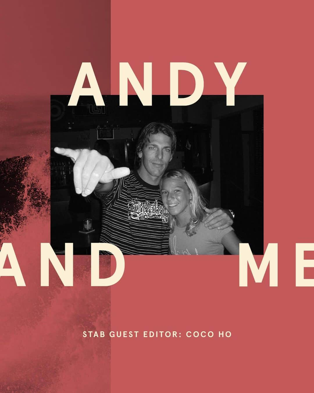 Surf Magazineさんのインスタグラム写真 - (Surf MagazineInstagram)「@xococoho describes the superhero-like figure that was Andy Irons to her and Mason growing up in “Andy and Me”, live on Stabmag.com. Hit the link in our bio for the final installment of Coco’s graceful Guest Editorship. @volcomsurf | @volcomwomens」8月14日 10時59分 - stab