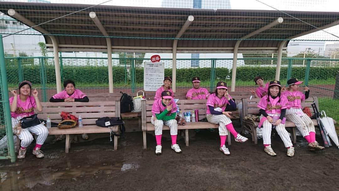桜花さんのインスタグラム写真 - (桜花Instagram)「ひょうきんな撮影⚾⚾⚾！！！🍀 あるかたのあるものに参加してます🍀＼(^^)／ #ミラクルキッシーズ #野球  #baseball」8月14日 11時15分 - mountainohka